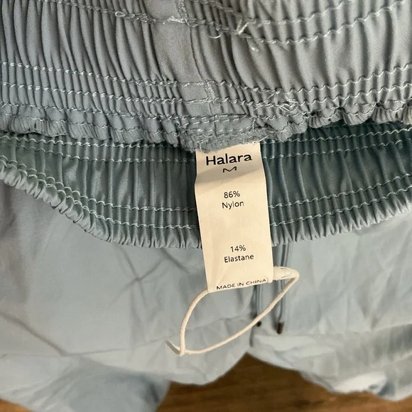 Halara Light Blue Jogger Pants | Size M | Stretch Athleisure Utility - Picture 2 of 3